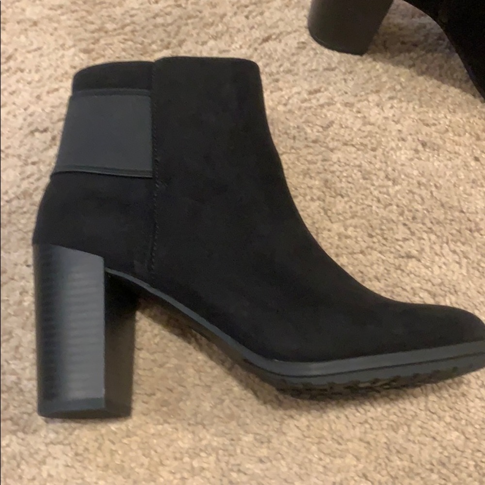 Black booties